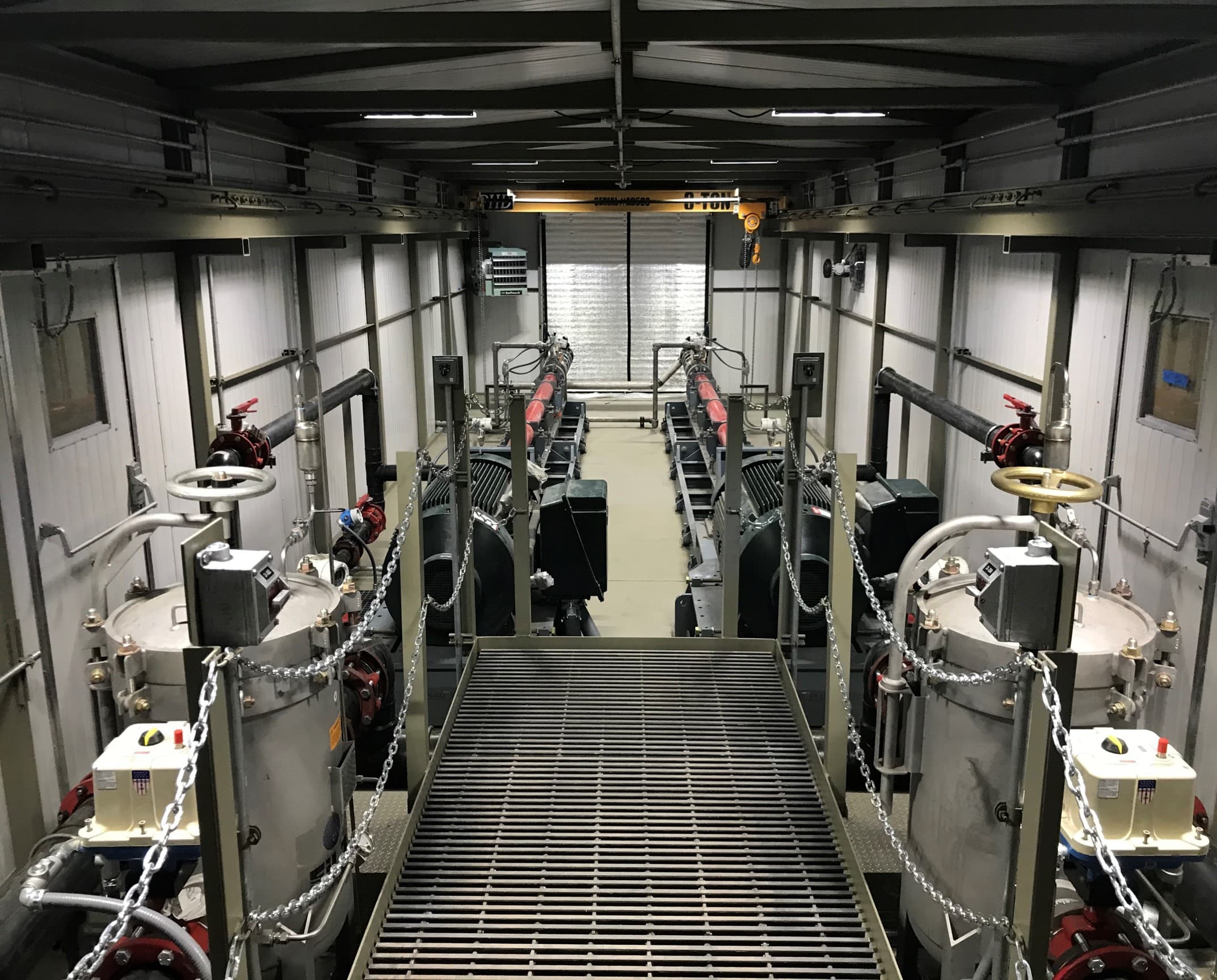 Pump skid package